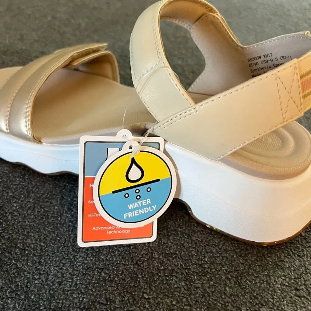 NEW Aetrex Whit Water-Friendly Sport Sandals, Size 9